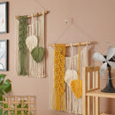 Axyaa Macrame Wall Decor Boho Chic Nursery Room Aesthetic Art Gallery Wall Gift