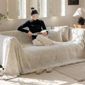 Chenille Sofa Towel: Axyaa Modern Home Decor Sofa Cover Blanket, Four Season Universal Sofa Mat