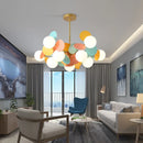 Axyaa Nordic LED Luxury Chandeliers for Home Indoor Lighting
