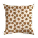 Axyaa Geometric Linen Pillowcase for Stylish Home Decor