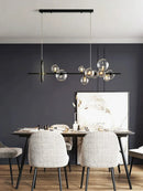 Axyaa Glass Pendant Light: Modern Nordic Design for Dining Areas