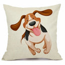 Axyaa Pet Dog Pattern Cushion Cover - 45X45cm
