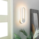 Axyaa LED Wall Sconce: Modern Indoor Bathroom Bedroom Light