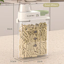 Axyaa Cereal Storage Container with Pour Spout Seal for Dry Food and Pantry Organization