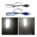 Axyaa USB LED Book Light: Portable Mini Foldable Lamp for Power Bank and Laptop