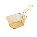 Axyaa Stainless Steel Frying Basket - Mini French Fry Holder, Oil Separation