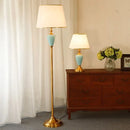 Axyaa Nordic Modern Ceramics Floor Lamp LED Decor for Home Living Room