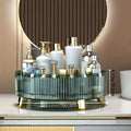 Axyaa 360 Rotating Makeup Organizer & Perfume Storage - Large Capacity Round Organizer