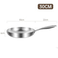 Axyaa Stainless Steel Non Stick Frying Pan for Gas Stove and Induction Cooker