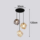 Axyaa Nordic Stair Chandelier, Living Room Pendant Lights, Ceiling Light, Indoor Lighting
