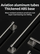 Axyaa Bathroom Towel Bar/Hook/Rack Set for Easy Installation and Organization