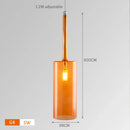 Axyaa Nordic Glass Chandelier LED Pendant Lamps Modern Home Decor