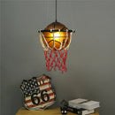Axya Modern Basketball Pendant Lights LED Hanging Lamps for Kitchen, Living Room, Kids Room