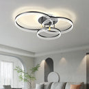 Axyaa Modern Acrylic Circle Chandelier Pendant Lights for Indoor Lighting Decor