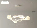 Axyaa Modern Ring Chandelier Dining Room Light Nordic Living Room Minimalist Lamp