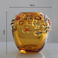 Axyaa Crystal Gemstone Hydroponics Terrarium Vase