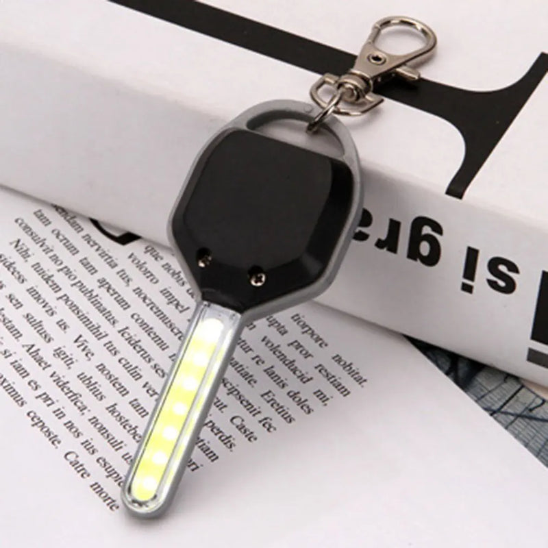 Axya COB LED Keychain Flashlight: Mini Torch for Camping, Hiking & Emergencies