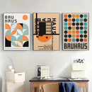 Axyaa Geometric Canvas Print Set: Vasily Chair Marcel Wall Art for Modern Home Decor