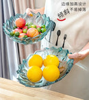 Axyaa Modern Minimalist Fruit Plate for Snacks and Dry Fruits