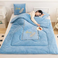 Axyaa Winter Pillow Quilt: Dual-Purpose Thickened Foldable Office Nap Blanket