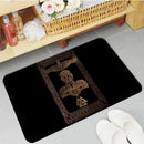 Axyaa Viking Pattern Symbol Floor Mat for Home Decoration