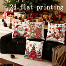Axyaa Christmas Funny Pillow Covers for Sofa Bedroom Car - Rectangular Cushion