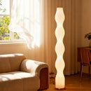 Axyaa Minimalist LED Floor Lamp, Remote Control Dimming, Nordic Ins Style