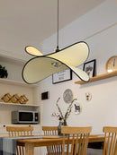 Axyaa Nordic Fabric LED Pendant Light for Home Decoration