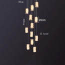 Axyaa Modern LED Pendant Chandeliers for Living and Dining Room Lightning