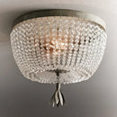 Axyaa Crystal Chandelier: European Retro Luxury Lighting for Bedroom, Living Room, Restaurant