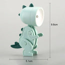 Axyaa Dino Mini Night Light: Battery Operated Magnetic LED Lamp for Kids' Bedroom