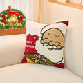 Axyaa Christmas Embroidered Throw Pillows for Living Room Sofas & Holiday Parties