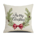 Axyaa Christmas Pine Branch Wreath Pillowcases 45x45 cm