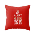 Axyaa Red Square Pillow Case for Home Décor