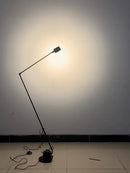 Axyaa Swing Arm LED Floor Lamp Modern Retro Style for Living Room & Study