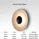 Nordic LED Wall Sconce Lamp for Living Room Bedroom Corridor by Axyaa