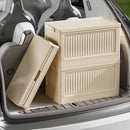 Axyaa Stackable Foldable Storage Box with Lid - Multi-Functional Trunk Organizer