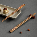Axyaa Bohemian Ironwood Chopsticks Set - Non-Slip Japanese Sushi Tableware