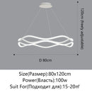 Axyaa Nordic LED Chandelier for Indoor Lighting Decoration