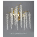 Axyaa Nordic Crystal LED Pendant Chandelier for Modern Dining Room & Home Decor