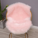 Axyaa Faux Sheepskin Soft Area Rug | Fluffy Wool Chair Sofa Cushion