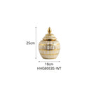 Ceramic Vase for Dried Flowers and Hydroponics by Axyaa