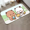 Axyaa Bear Carpet Entrance Mat - Water-Absorbent & Anti-Slip Home Decor