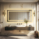 Axyaa Large Bathroom Mirror - Classic Design for Stylish Home Decor