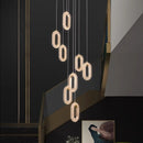Axyaa Modern LED Ceiling Lamp Chandelier for Indoor Decor and Lighting