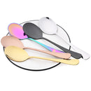 Axyaa Stainless Steel Slotted Spoon Set - Multicolored Big Soup Flatware Kit