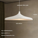 Axyaa Nordic Chandelier LED Pendant Lights Luxe Dining Room Inspired Wabi Sabi Lamparas