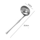 Axyaa Stainless Steel Small Spoon for Hotel Restaurant Household Kitchen