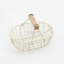 Axyaa Handheld Small Basket for Creative Food Display
