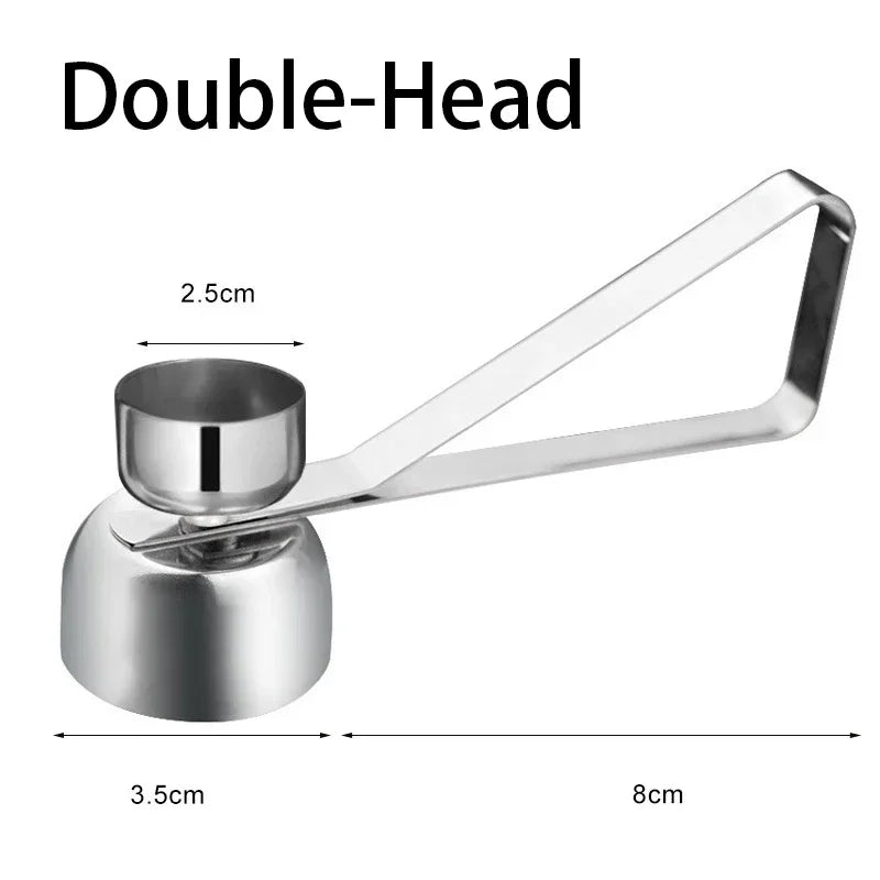 Axyaa Stainless Steel Eggshell Topper Cutter Kitchen Gadget